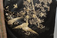 Lot 524a - Embroidered panel