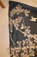 Lot 524 - Embroidered panel