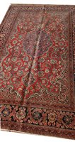 Lot 607 - Isfahan rug