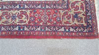 Lot 582 - Isfahan carpet