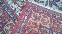 Lot 582 - Isfahan carpet