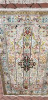 Lot 611 - Silk rug