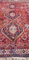 Lot 616 - Qashqai carpet