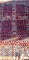 Lot 661 - Silk Hatchli rug