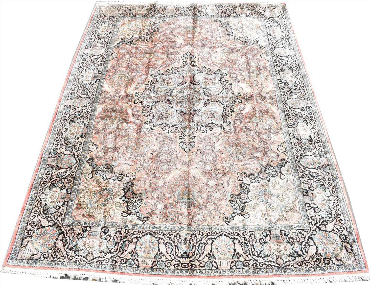 Lot 688 - Silk carpet