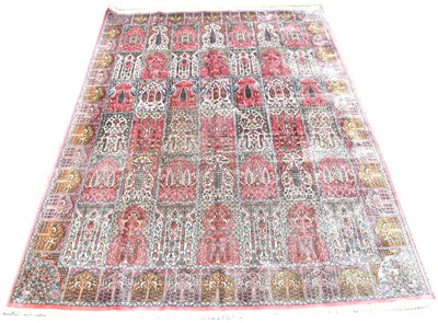 Lot 692 - Indo-Persian silk carpet