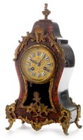 Lot 672 - Vincent:: a boulle work mantel clock.