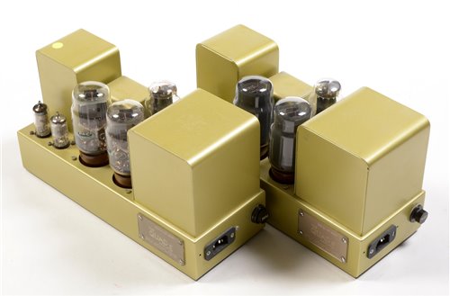 Lot 112 - A pair of Quad II valve amplifiers.