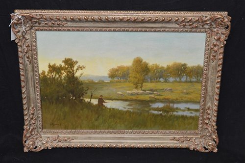 Lot 616 - Alexander Young oil painting