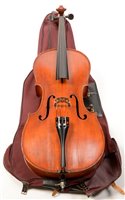 Lot 35 - Cello, probably English