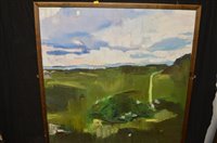 Lot 641 - Claire H* oil painting