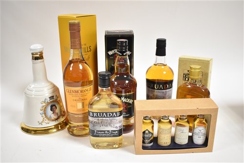 Lot 1107 - Seven bottles/boxes of whisky