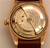 Lot 1149 - Rolex Oyster Perpetual 14k cased wristwatch.