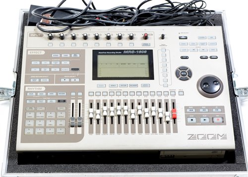 Lot 122 - Graphic equalizer; digital effects processor; and multi track studio CD recorder; flight cases.