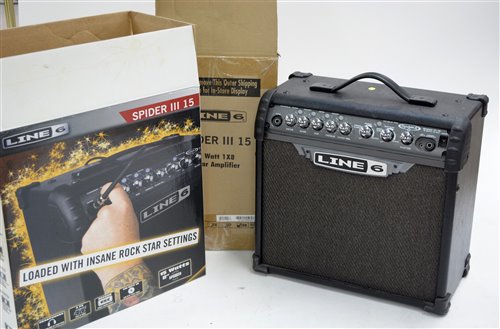 Lot 110 - A Line 6 Spider III guitar amp