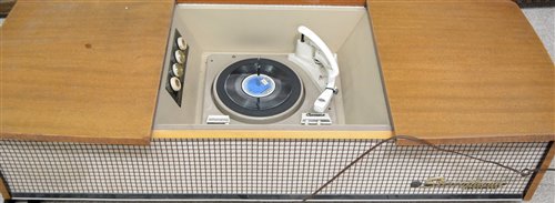Lot 94 - Radiogram with Garrard deck.