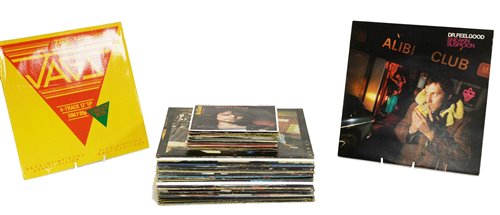 Lot 396 - Approx thirty 12" and twenty 7" rock records