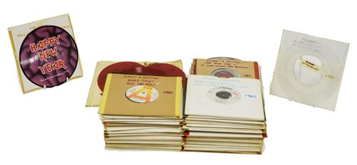 Lot 394 - Advanced Promotion Singles, picture disks, and coloured vinyl.