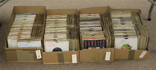 Lot 347 - Four boxes of singles