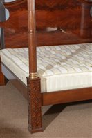 Lot 897 - Large four poster bed