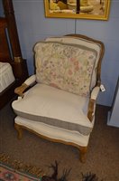 Lot 896 - Pair of armchairs