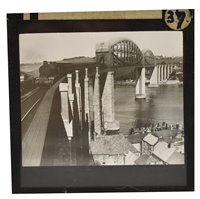 Lot 76 - A set of LNER photograph slides and slide papers, cased