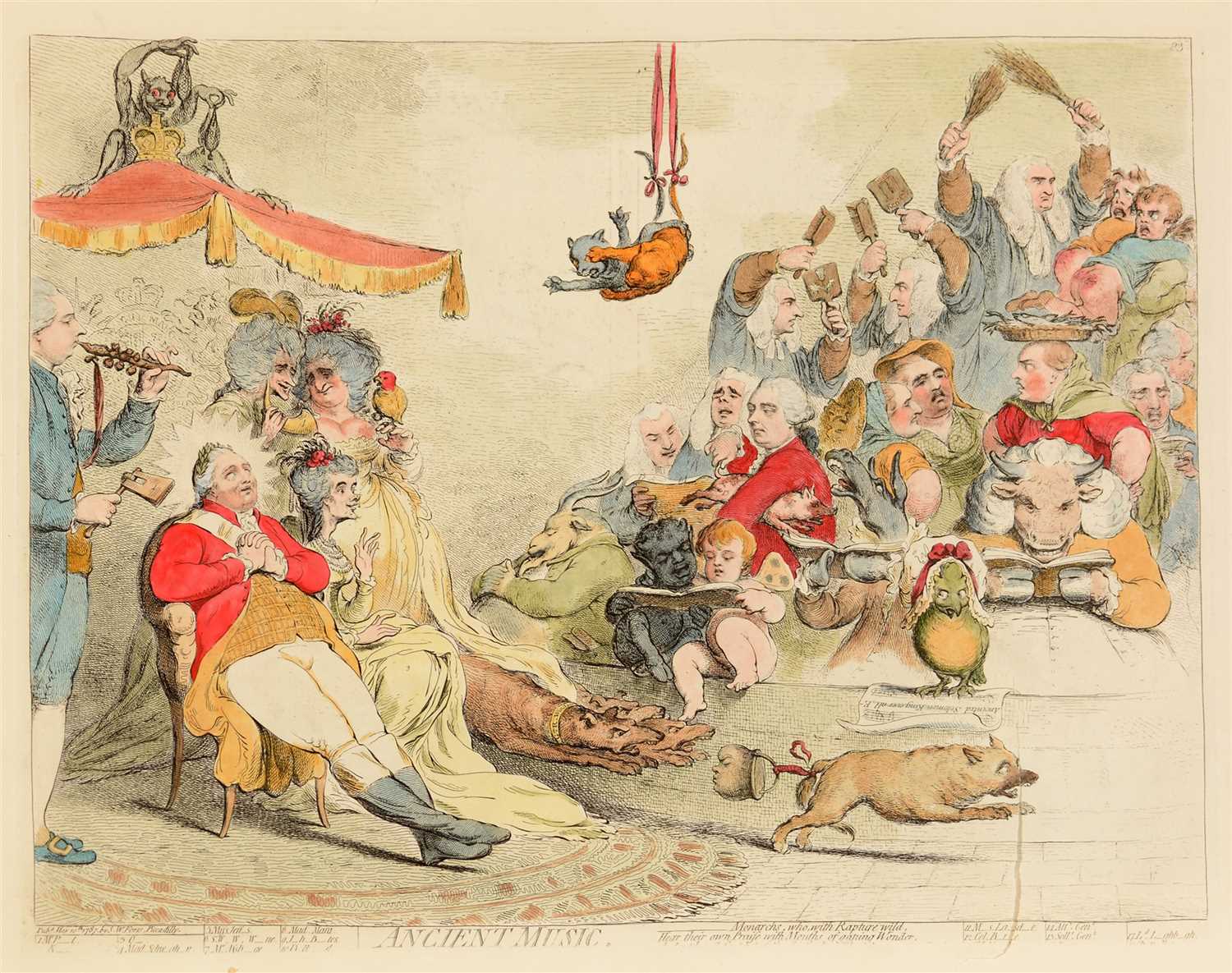 Lot 249 - James Gillray - print.