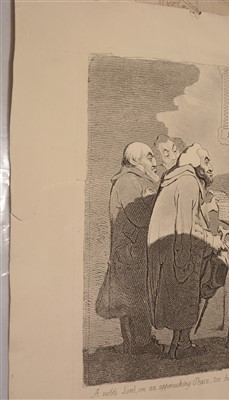 Lot 249 - James Gillray - print.