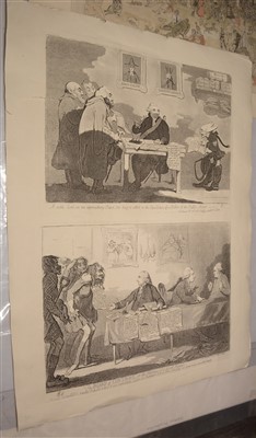 Lot 249 - James Gillray - print.