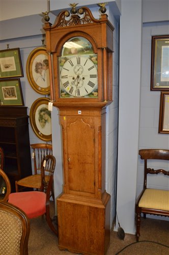 Lot 1166 - Longcase clock