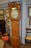 Lot 1166 - Longcase clock