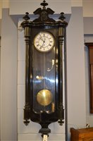 Lot 893 - Vienna wall clock