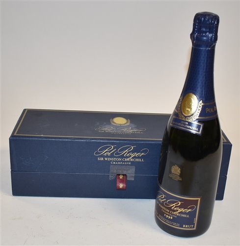 Lot 1007 - Pol Roger Sir Winston Churchill champagne 1998