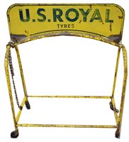 Lot 131 - US Royal Tyres advertising trolley