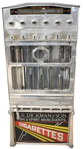 Lot 154 - Harper Super De Luxe cigarette machine