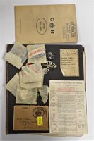 Lot 51 - Medals and bombing book
