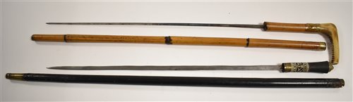 Lot 15 - Two sword sticks