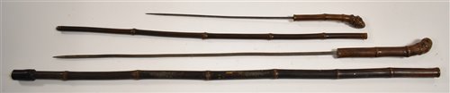 Lot 16 - Two sword sticks