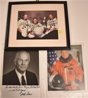 Lot 225 - Astronaut signatures