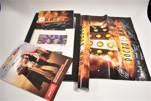 Lot 229 - Doctor Who signatures