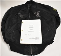 Lot 231 - The Rock jacket and script