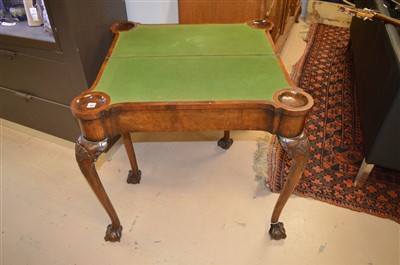 Lot 735 - Card table