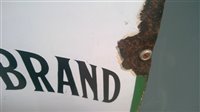 Lot 143 - Macdonald's "Kilty" Brand enamel sign