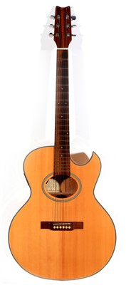 Lot 143 - Washburn Festival Series Electo-acoustic Guitar and Case