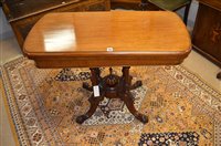 Lot 936 - Card table