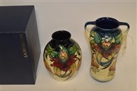 Lot 521 - Moorcroft vases