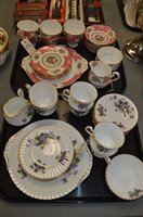 Lot 576 - Royal Albert and Paragon tea sets