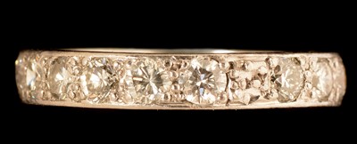 Lot 598 - Diamond eternity ring