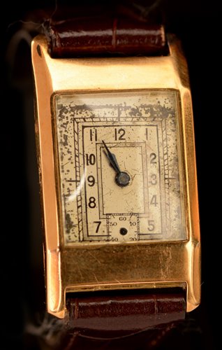 Lot 1169 - Art Deco wristwatch