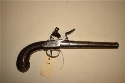 Lot 44 - Flintlock pistol